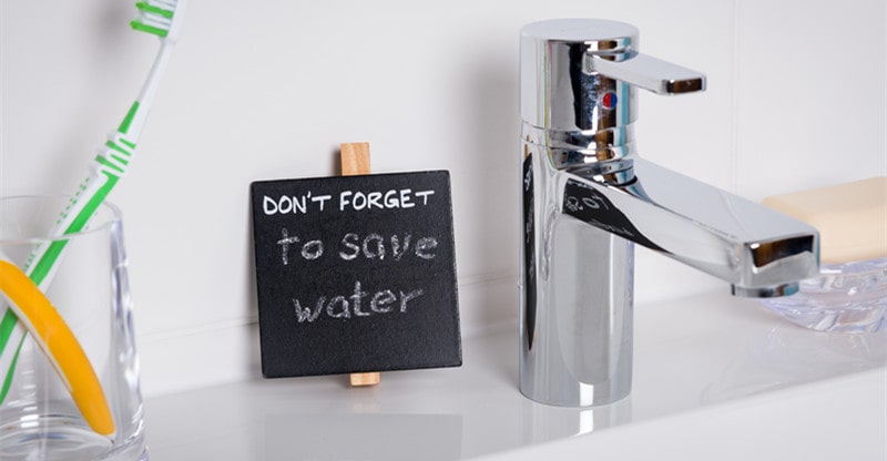 6 Saving Water Tips